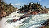 The Raging Rapids by Peder Mork Monsted